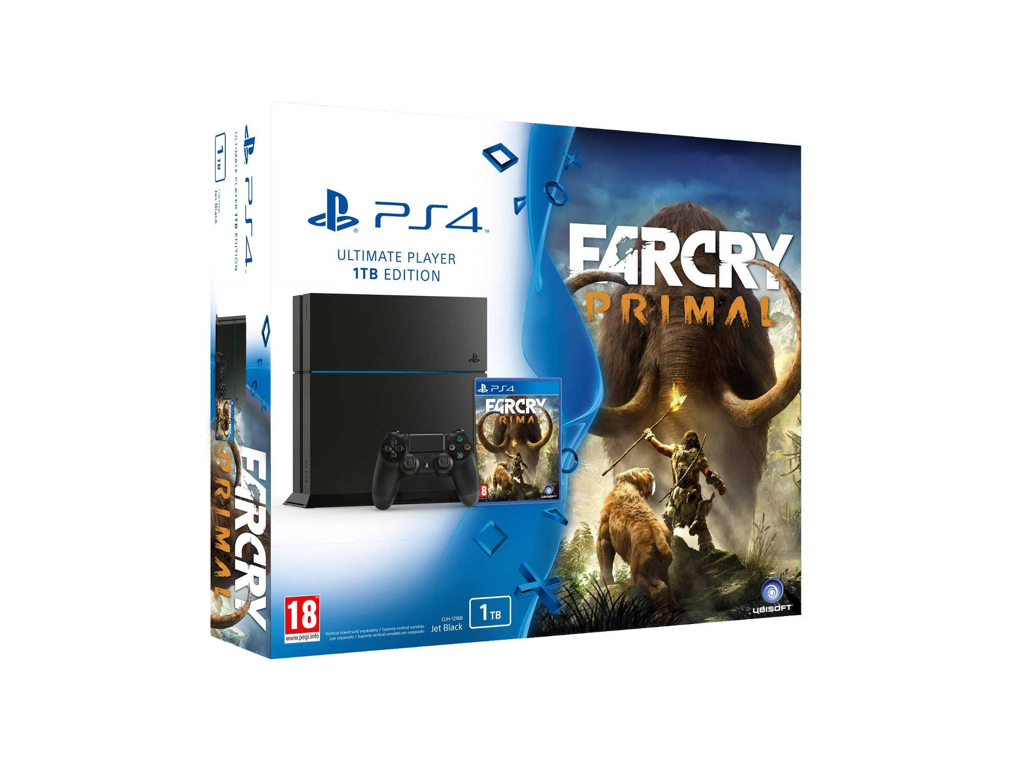 Consola PS4 1 TB + Juego PS4 Far Cry Primal