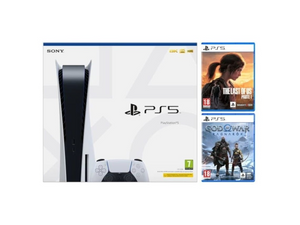 Consola PS5 + Juego God Of War Ragnarök + Juego The Last Of Us Parte I