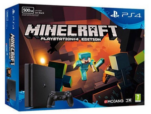 Consola PS4 Slim + Minecraft (500 GB)