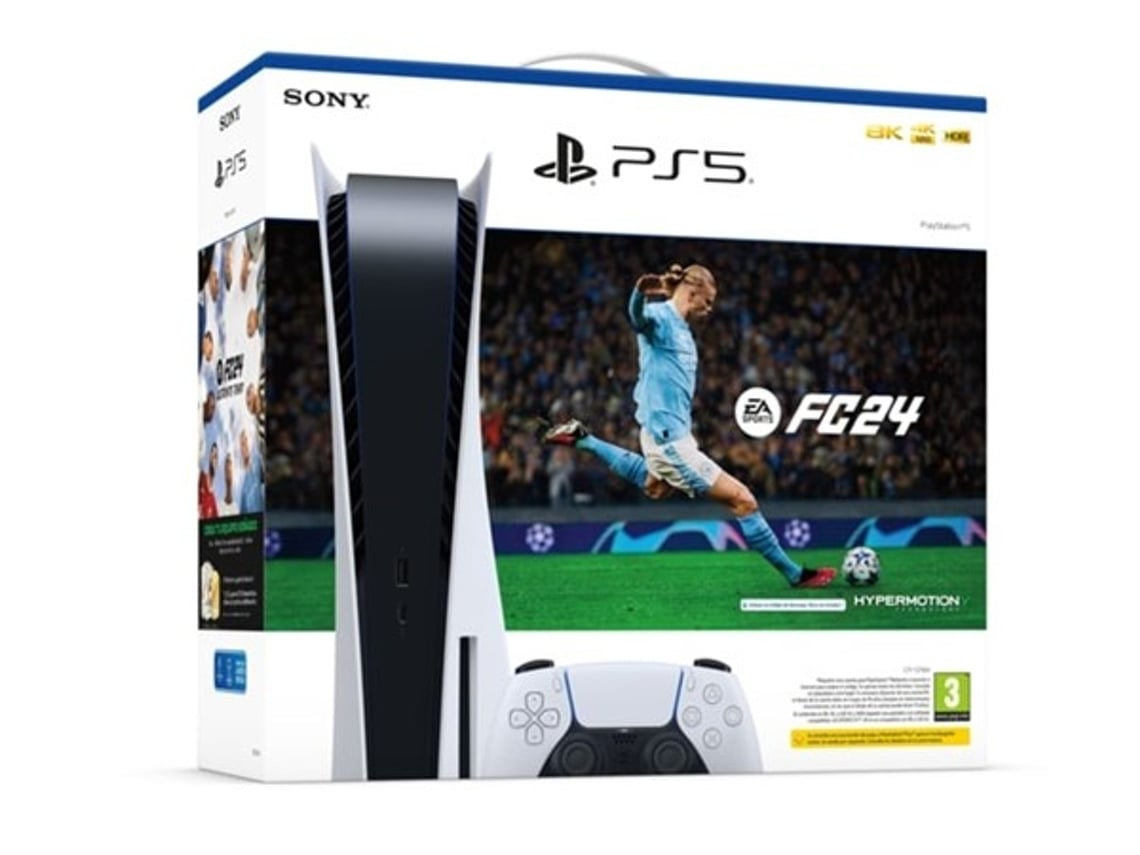 Consola PS5 (825GB) + Juego EA SPORTS FC 24 (Formato Digital)