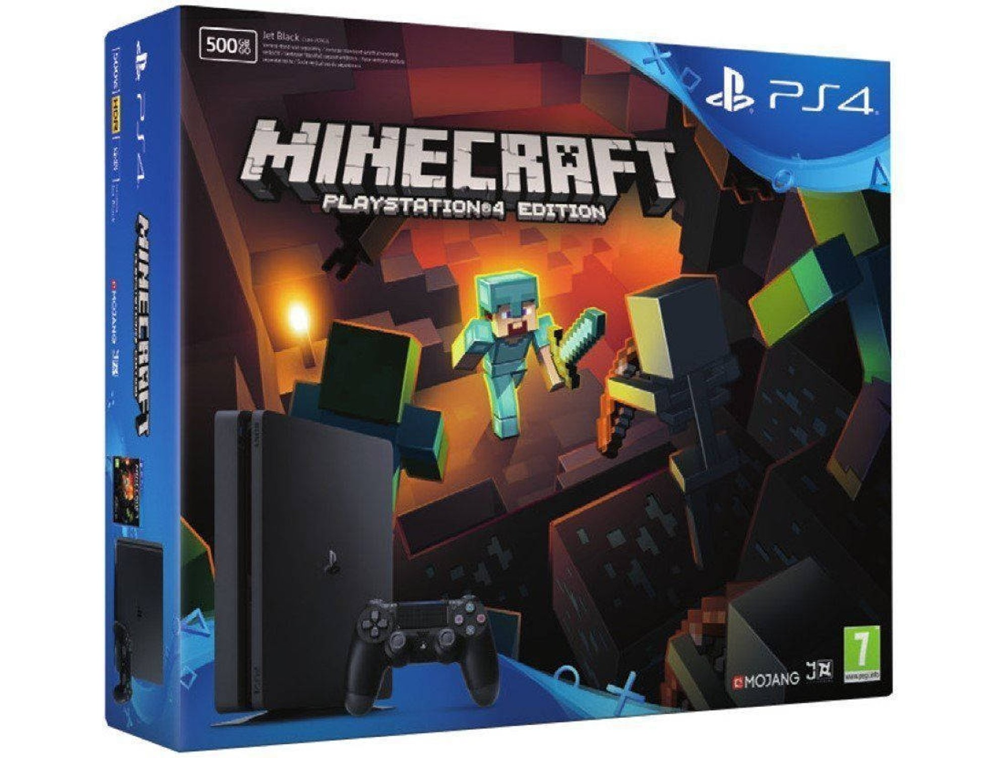 Consola PS4 Slim + Minecraft (500 GB)